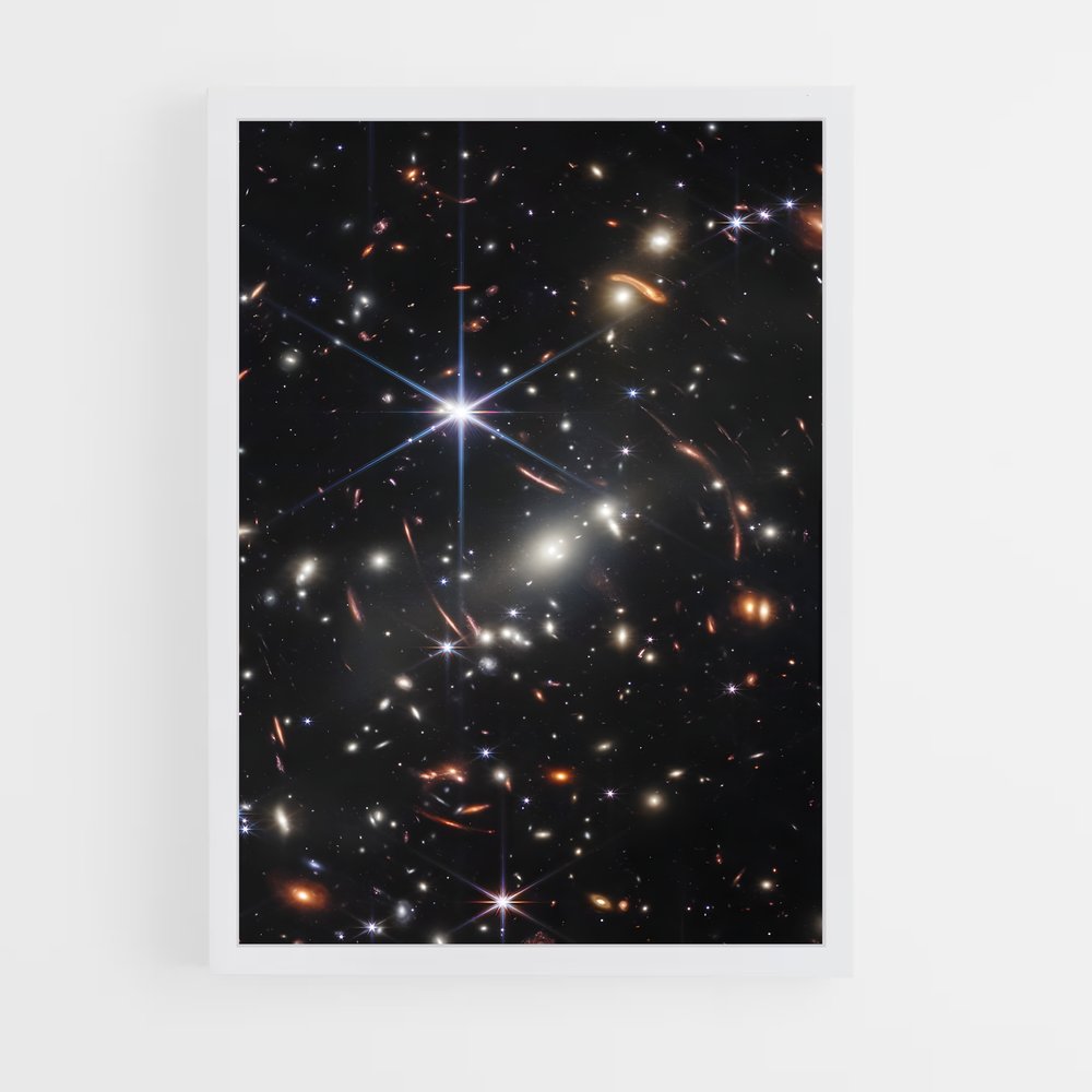 Poster Galaxies en Étreinte – affiche Astronomie (vue 3)